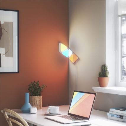 Nanoleaf - CONJUNTO 5x LED RGB Painel com regulação TRIANGLES LED/0,5W/230V 1200-6500K Wi-Fi