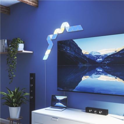 Nanoleaf - CONJUNTO 5x LED RGB Painel com regulação TRIANGLES LED/0,5W/230V 1200-6500K Wi-Fi
