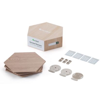 Nanoleaf - CONJUNTO 3x Painel LED com regulação HEXAGONS LED/2W/230V Wi-Fi