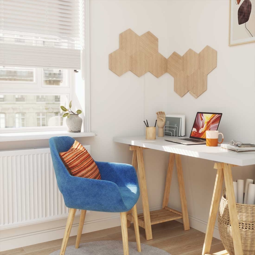 Nanoleaf - CONJUNTO 3x Painel LED com regulação HEXAGONS LED/2W/230V Wi-Fi