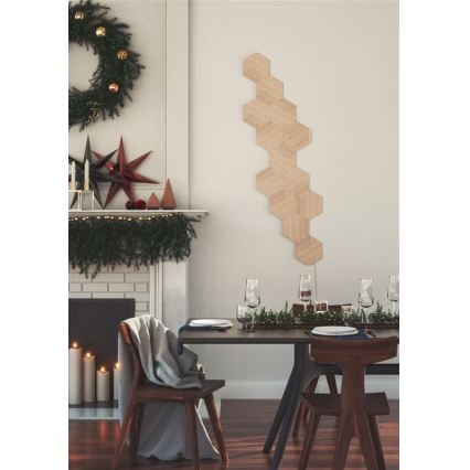 Nanoleaf - CONJUNTO 13x Painel LED com regulação HEXAGONS LED/2W/230V Wi-Fi
