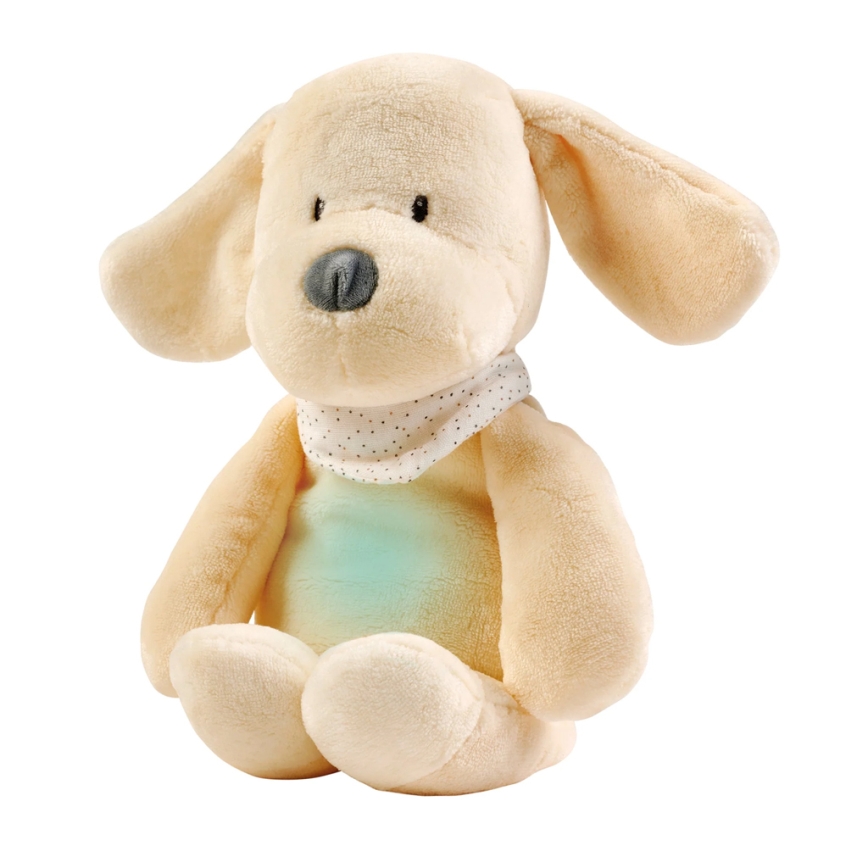 Nattou - Amigo aconchegante com melodia e iluminação SLEEPY DOG 4em1