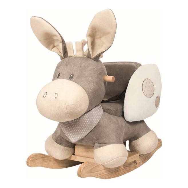 Nattou - Baloiço CAPUCCINO burro bege