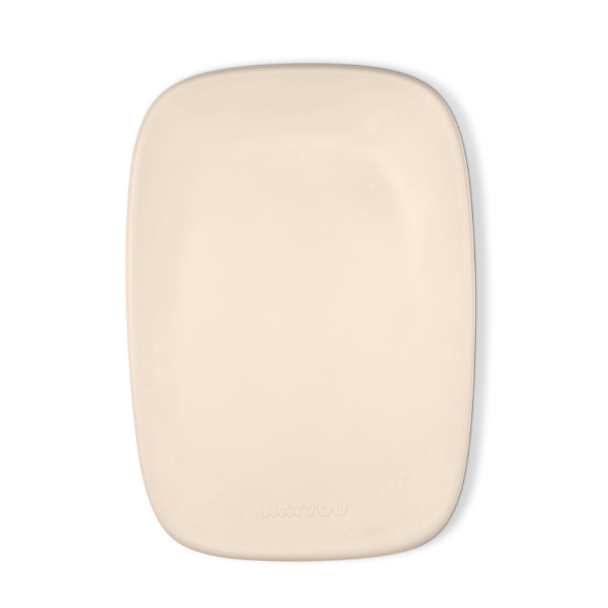 Nattou - Tapete para trocar de roupa SOFTY 50x70 cm bege