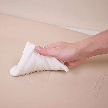 Nattou - Tapete para trocar de roupa SOFTY 50x70 cm castanho