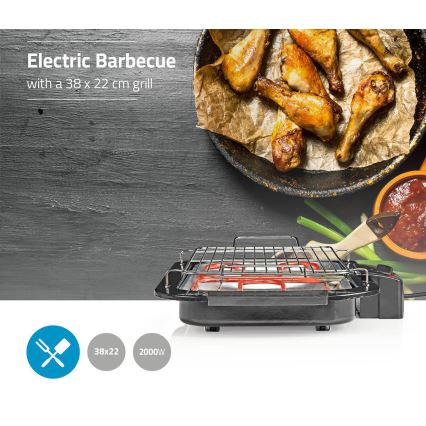 Grelhador elétrico 2000W/230V