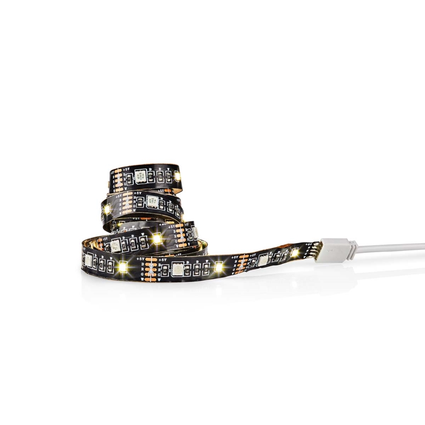 Tira LED RGB com regulação SmartLife 2,4m LED/4W/5V
