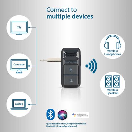 Recetor Bluetooth AUX