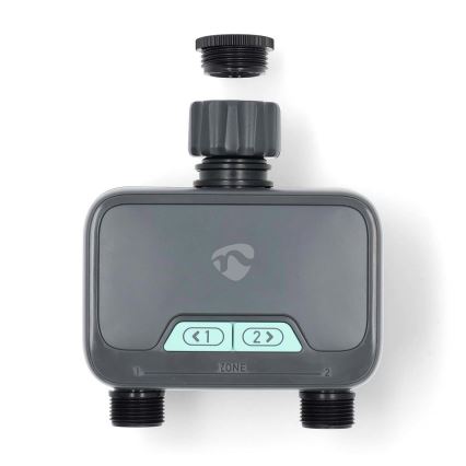 Regulador do fluxo da água 4xAA Wi-Fi Tuya IP54