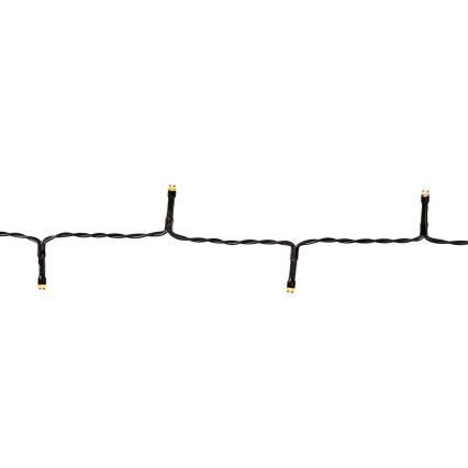 Corrente exterior de Natal LED 192xLED/7 funções/3xAA 14,9m IP44 branco quente