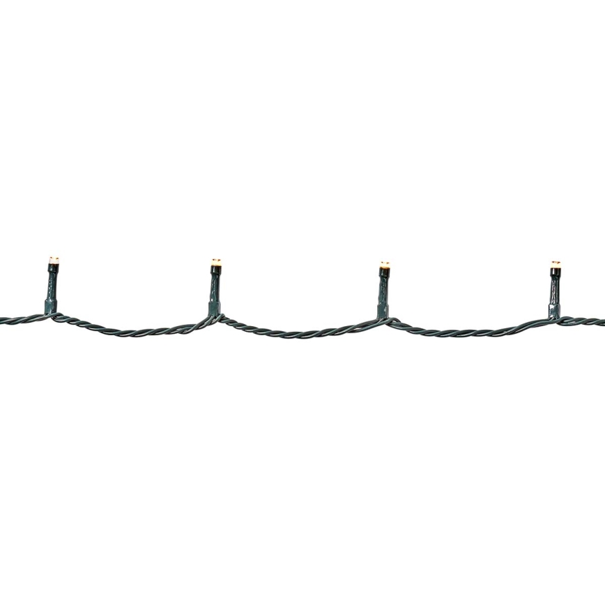 Corrente exterior de Natal LED 180xLED/7 funções 16,5m IP44 branco quente