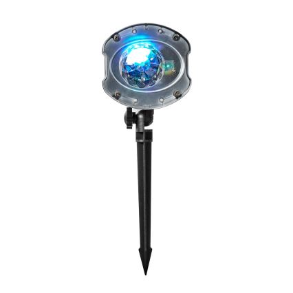 Projetor laser LED 6W/230V IP65 + controlo remoto