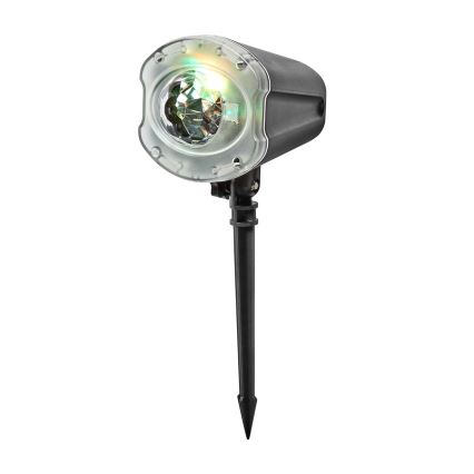 Projetor laser LED 6W/230V IP65 + controlo remoto