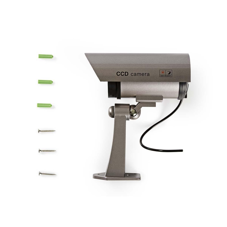LED Câmara de segurança fictícia 2xAA IP44