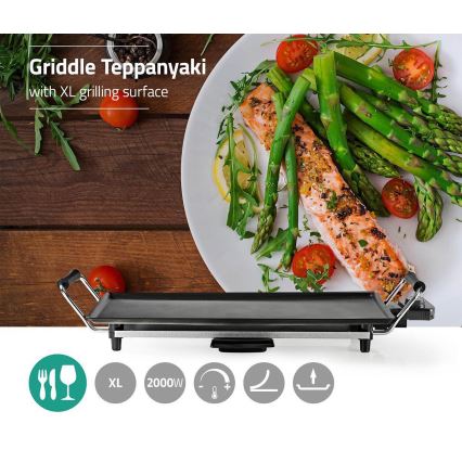 Grelhador de mesa Teppanyaki 2000W/230V