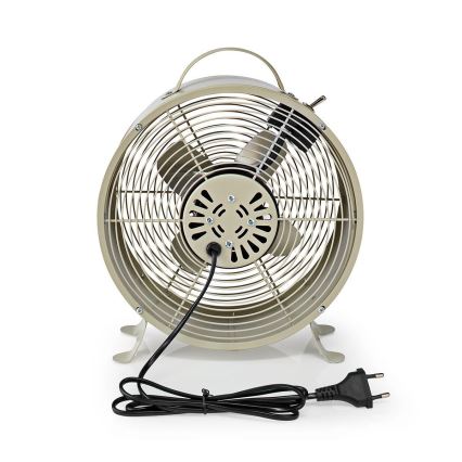 Ventoinha de mesa RETRO 20W/230V cinzento ø25 cm
