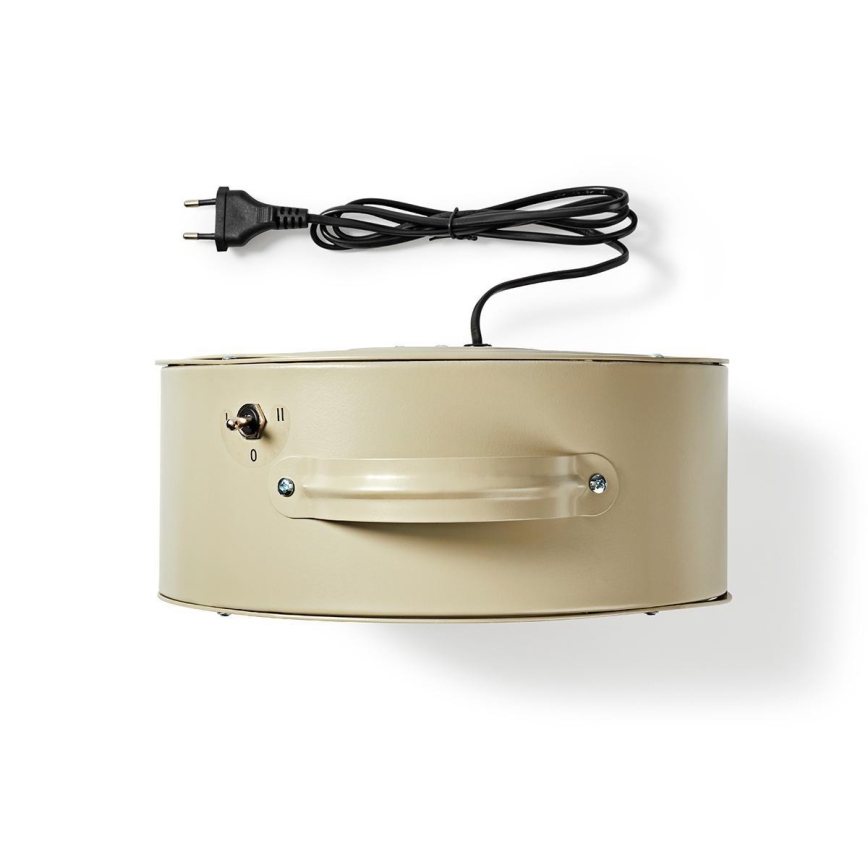 Ventoinha de mesa RETRO 20W/230V cinzento ø25 cm