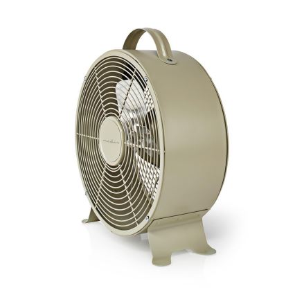 Ventoinha de mesa RETRO 20W/230V cinzento ø25 cm