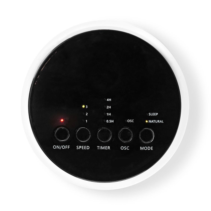 Ventoinha de chão 50W/230V branca + CR