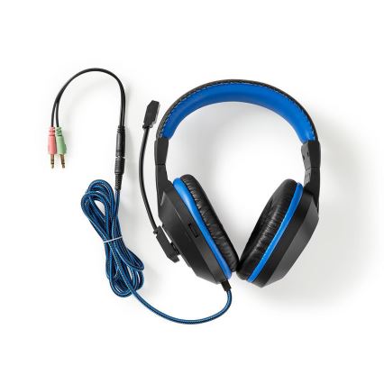 Conjunto de gaming 3 em 1 preto/azul