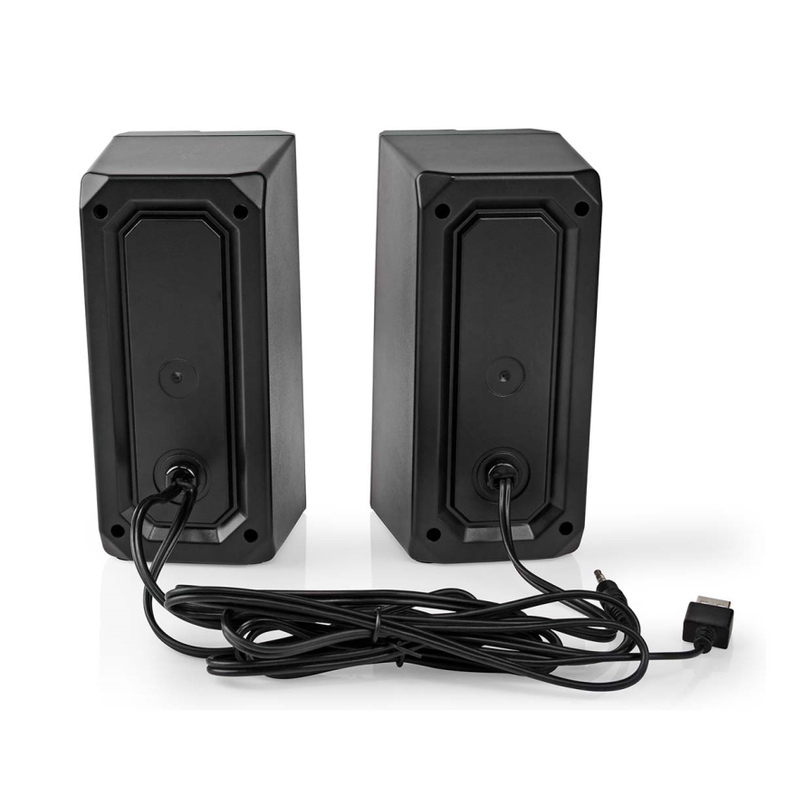 CONJUNTO 2x Altifalante de gaming LED RGB 18W/5V