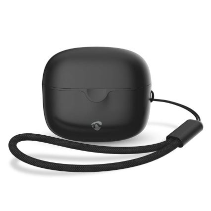 Auriculares sem fios 250 mAh + 2x 30 mAh preto