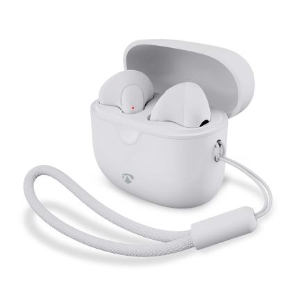 Auriculares sem fios 250 mAh + 2x 30 mAh branco