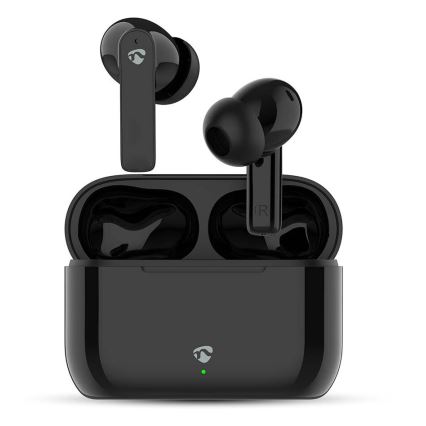 Nedis HPBT2425BK - Auriculares sem fios com ENC IPX4 preto