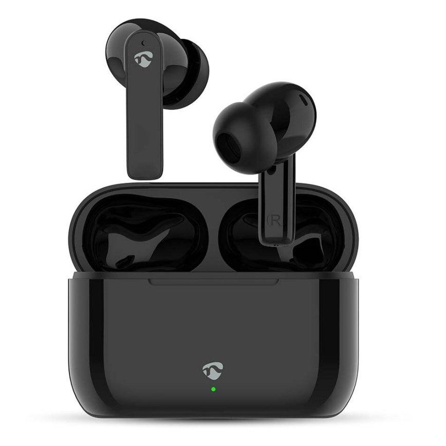 Nedis HPBT2425BK - Auriculares sem fios com ENC IPX4 preto