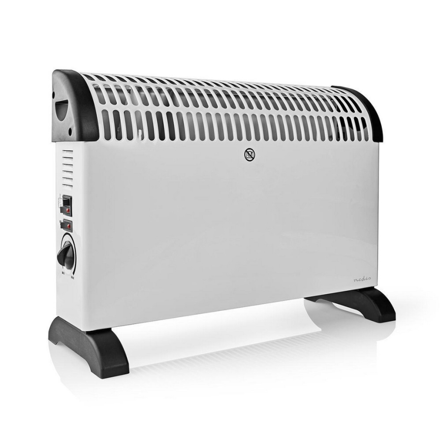 Aquecedor por convecção com função de ventilador 750-1250-2000W/230V