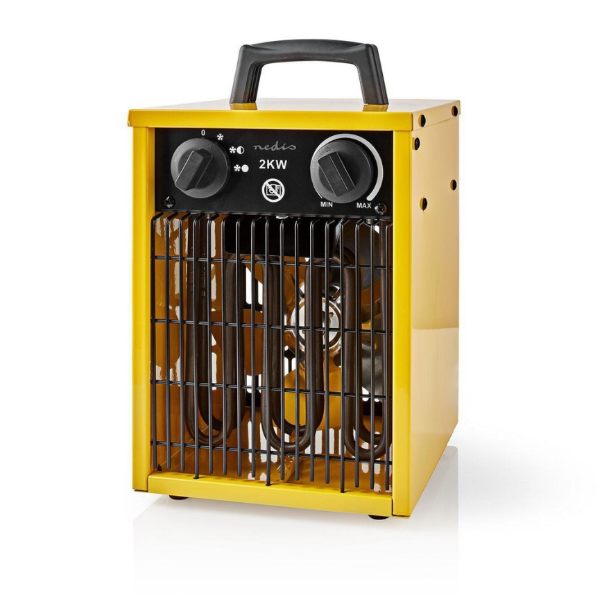 Ventoinha com aquecedor 1000-2000W/230V IP24