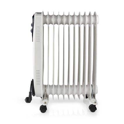 Aquecedor de óleo portátil com 11 costelas 1000/1500/2500W/230V