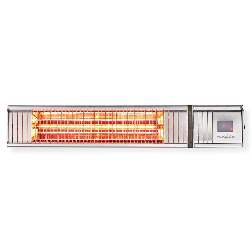 Aquecedor exterior 100W/2000W/230V IP65 + controlo remoto