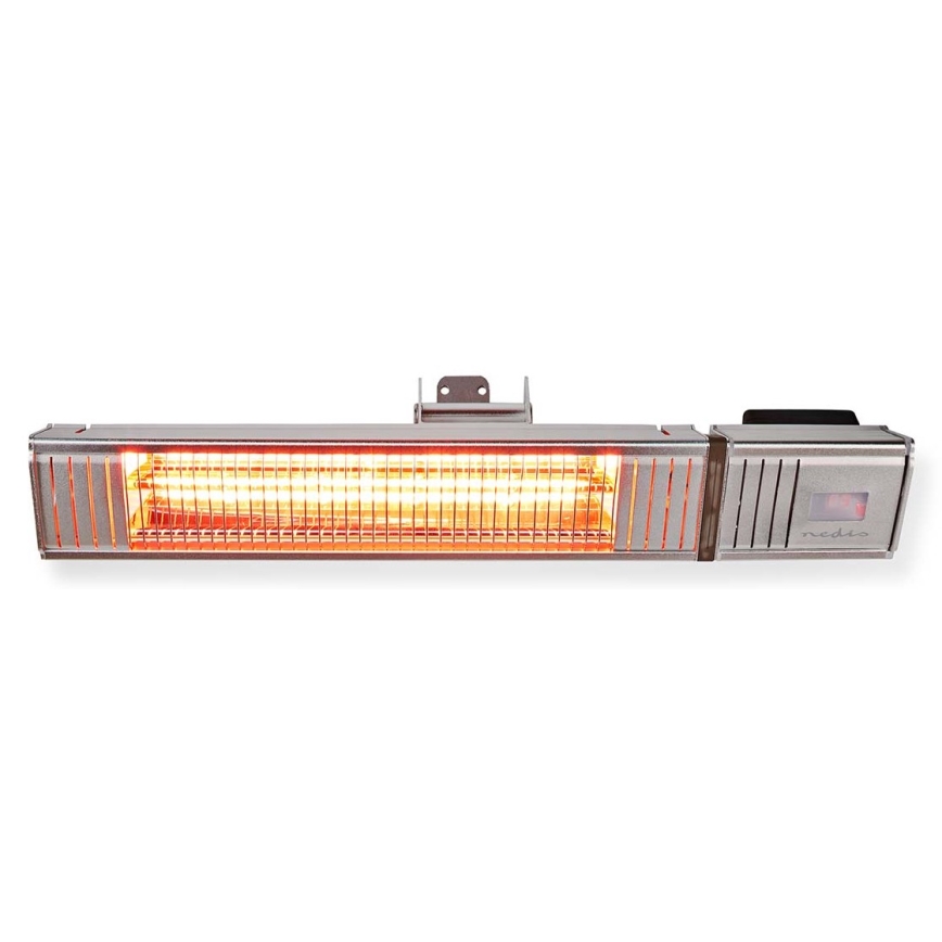 Aquecedor exterior 100W/2000W/230V IP65 + controlo remoto