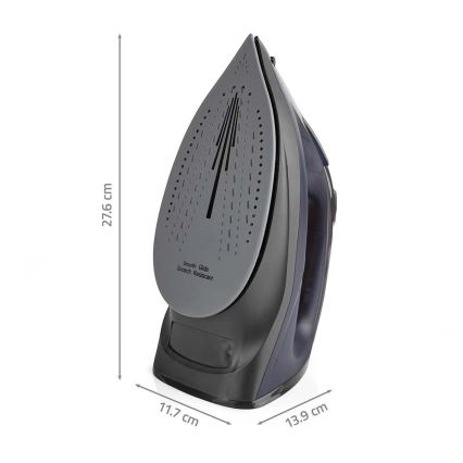 Ferro de engomar 2200W/230V preto