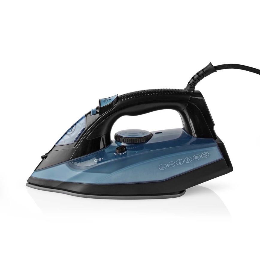 Ferro de engomar 2600W/230V preto/azul