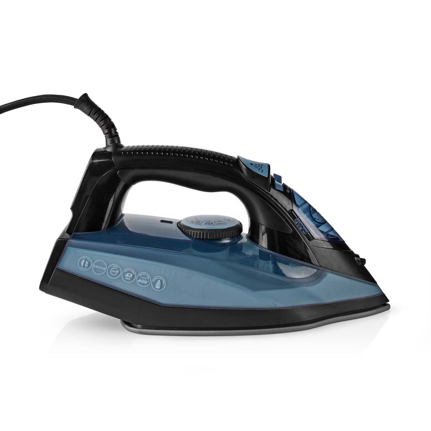 Ferro de engomar 2600W/230V preto/azul