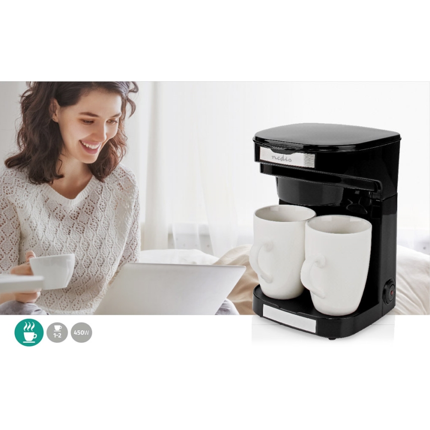 Máquina de café para duas chávenas 450W/230V 0,25 l