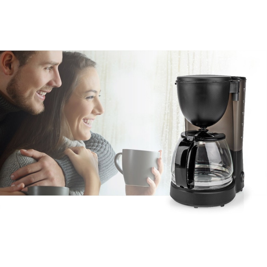 Máquina de café 1,25 l com função de retenção da temperatura