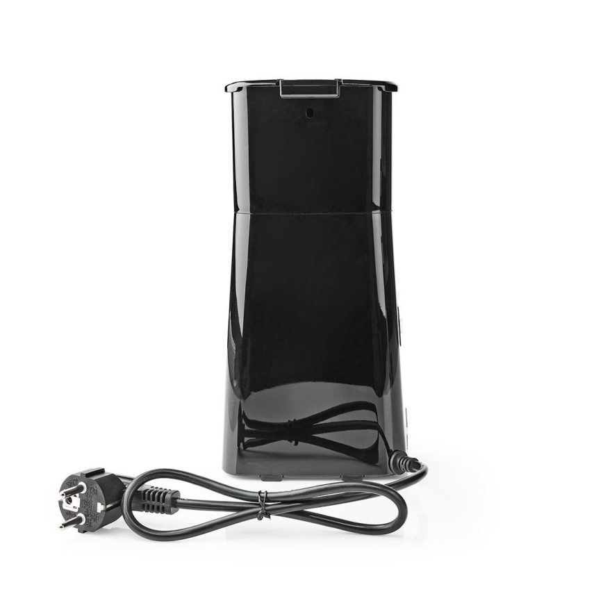 Nedis KACM300FBK - Máquina de café para uma caneca 0,4 l com caneca de viagem