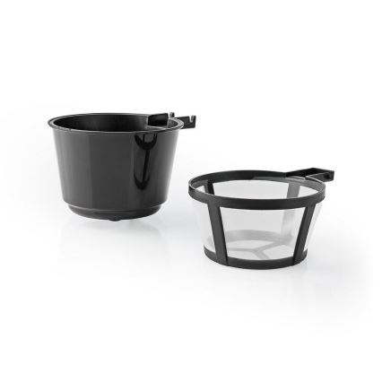 Uma cafeteira 0,42 L com temporizador