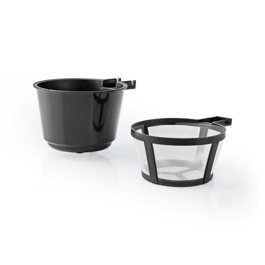 Uma cafeteira 0,42 L com temporizador