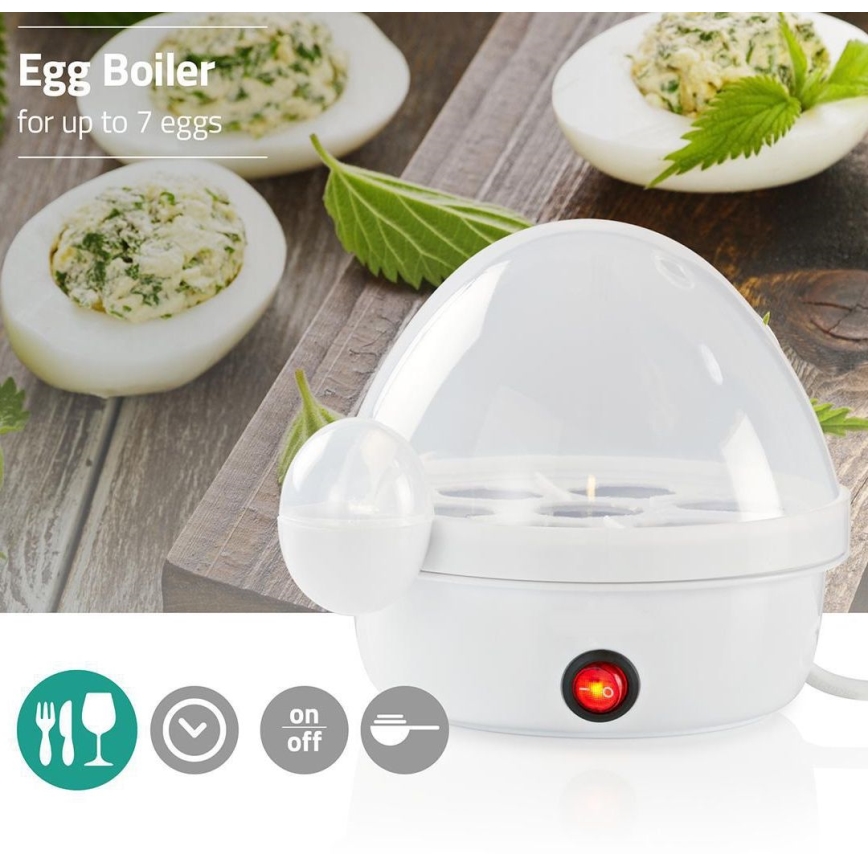 Cozedor de ovos 350W/230V branco