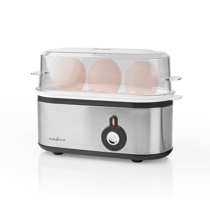 Cozedor de ovos 210W/230V em aço inoxidável