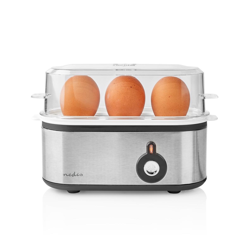 Cozedor de ovos 210W/230V em aço inoxidável
