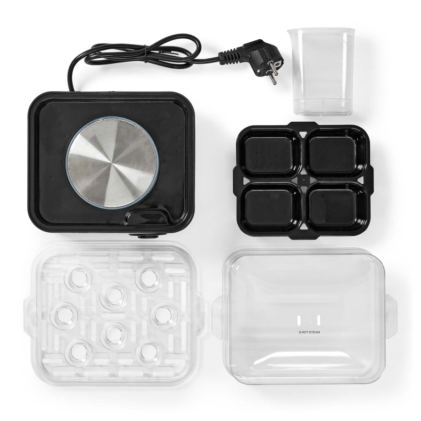 Cozedor de ovos 500W/230V em aço inoxidável
