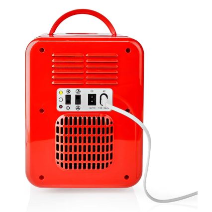 Minirefrigerador portátil 50W/230V vermelho