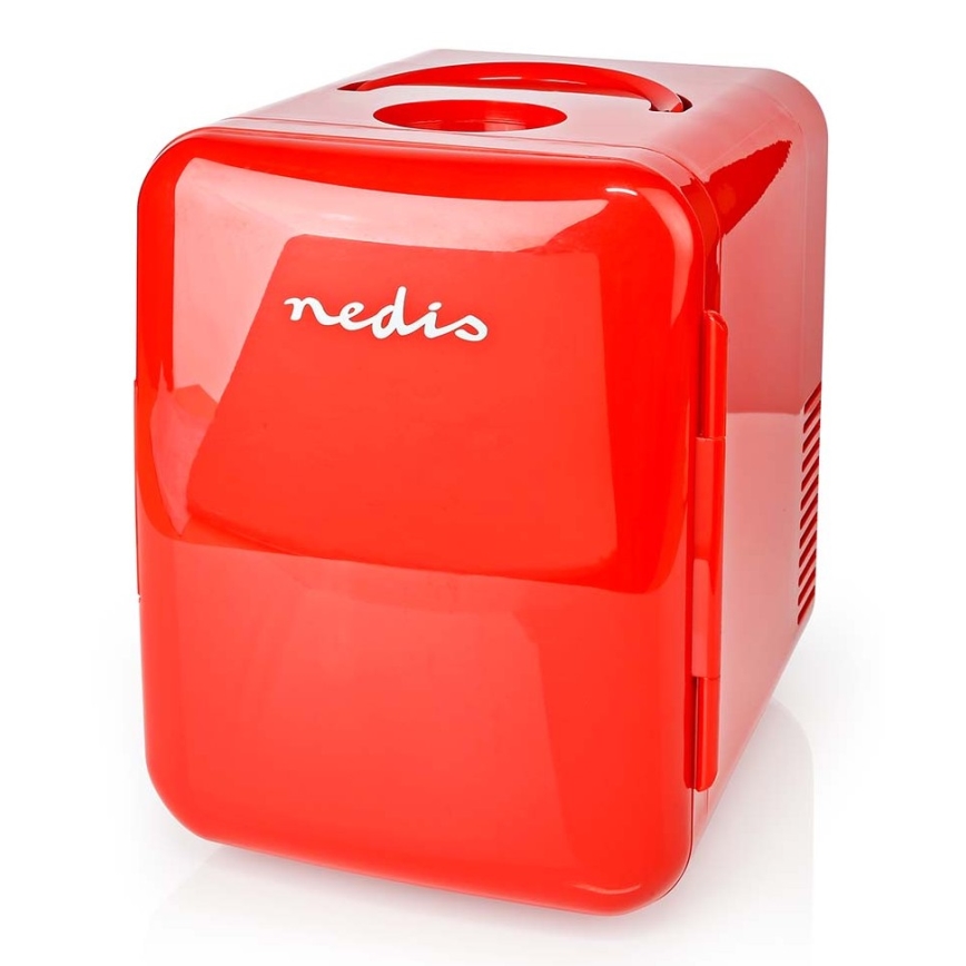 Minirefrigerador portátil 50W/230V vermelho