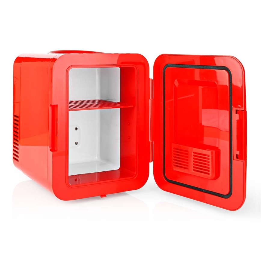 Minirefrigerador portátil 50W/230V vermelho