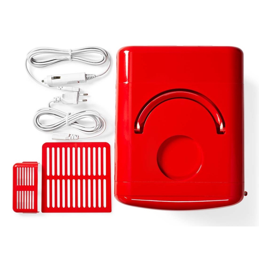 Minirefrigerador portátil 50W/230V vermelho